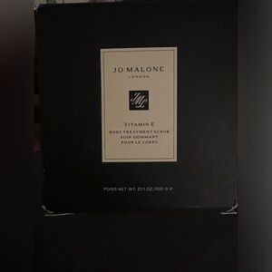 Jo Malone vitamin E body scrub.